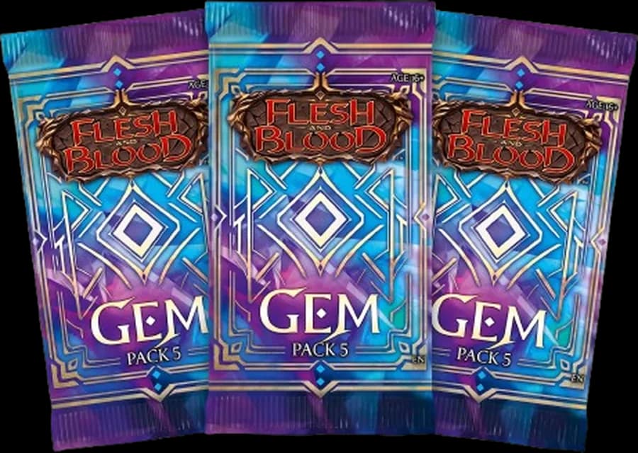 3 GEM packs de Flesh and Blood